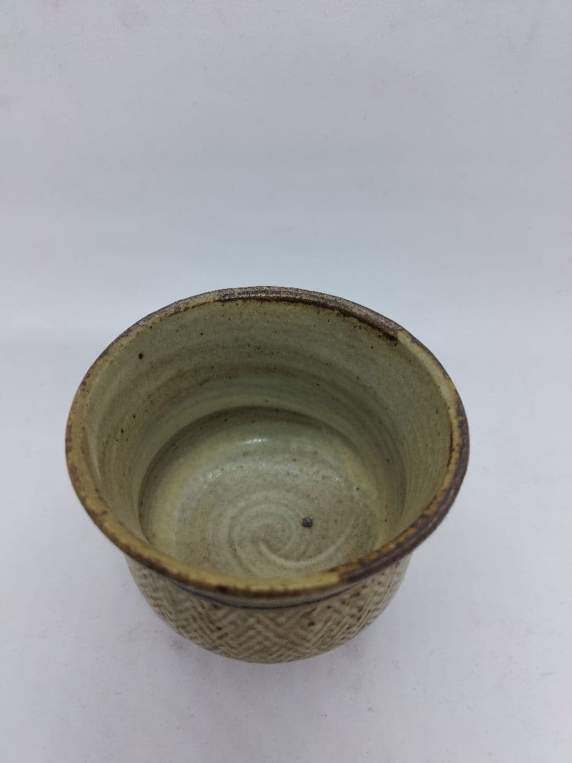 滅多に出会えない逸品！人間国宝島岡達三の象嵌縄文煎茶器、特別価格で！