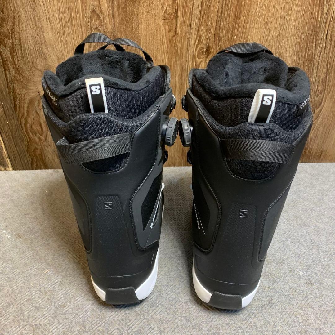 H253\" SALOMON LAUNCH スノーボードブーツ ブラック/ホワイト