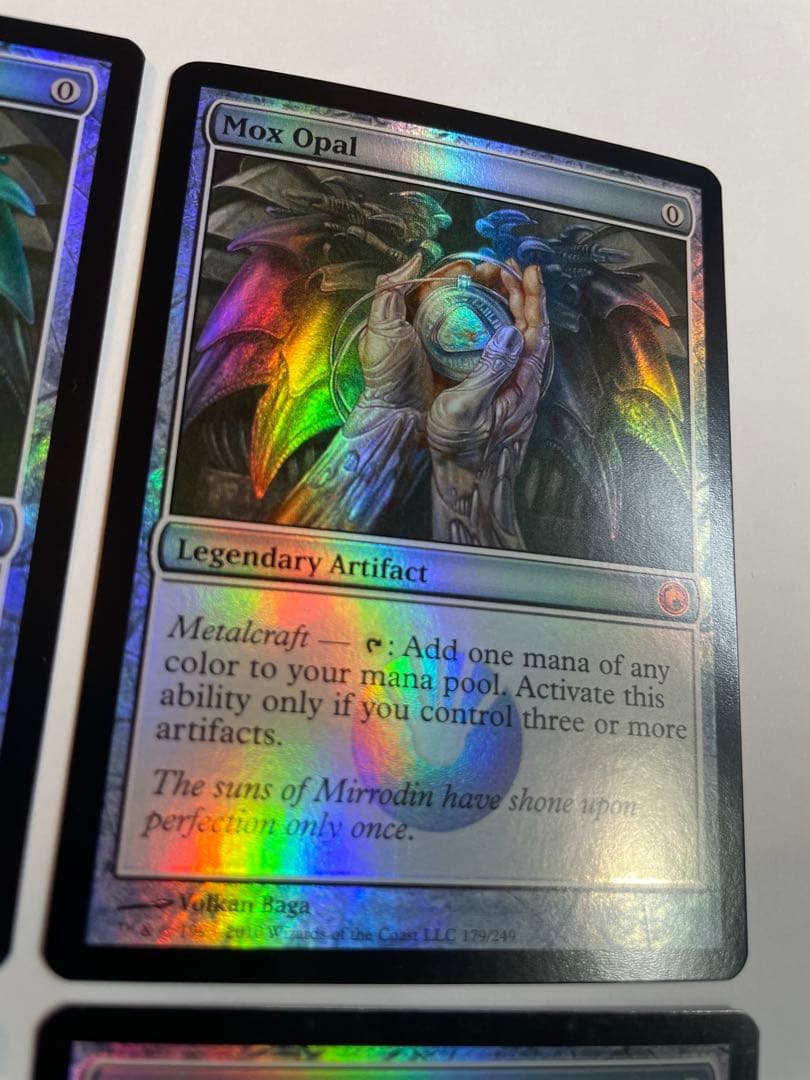 オパールのモックス mox opal 4枚セット 初版foil 英語