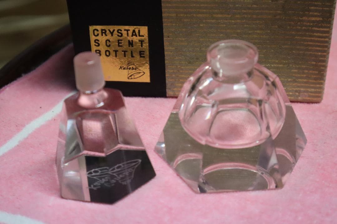 香水瓶　保谷クリスタル 銀座 和光　非売品