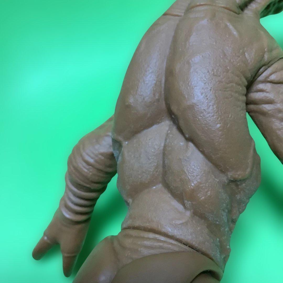 ビリケン商会★ソフビ★ガレージキット★レーザーブラスト★トカゲ宇宙人★組み立て済