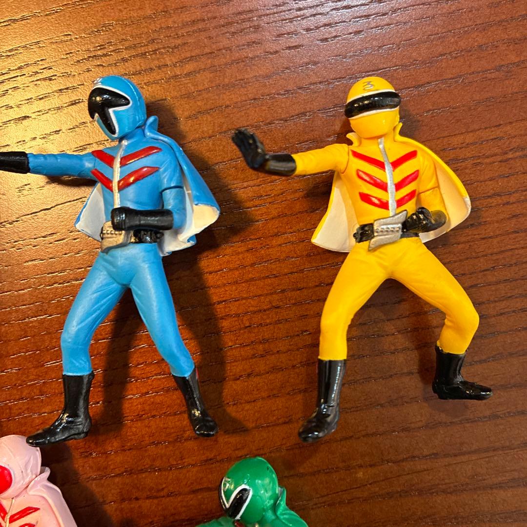 秘密戦隊ゴレンジャー　フィギュア5体セット