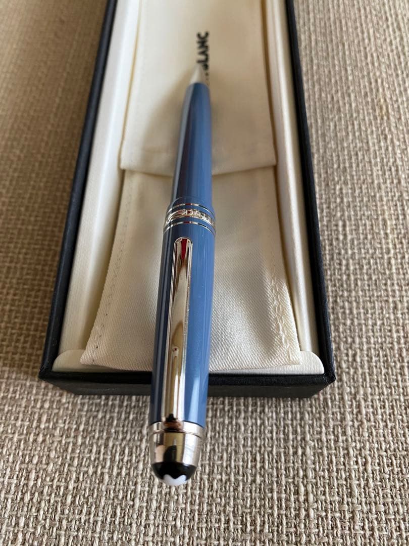 マイスターシュテュック グレイシャー ミッドサイズ ボールペン ブルー