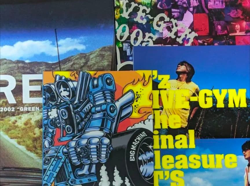 B'zツアーパンフレット　まとめ売り