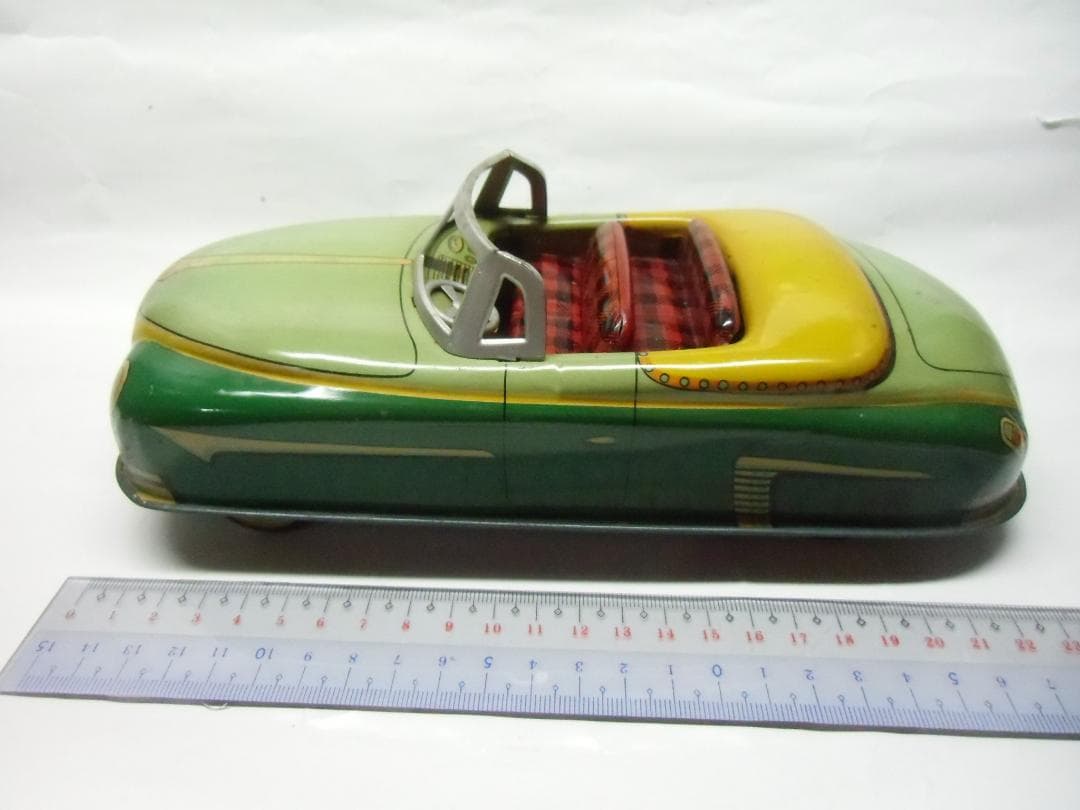 ヴィンテージ・ブリキカー　増田屋斎藤貿易 ポルシェ？タイプ（箱無し・中古品）
