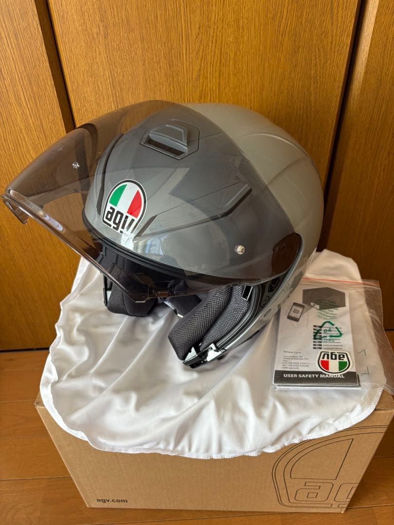 AGV K5 JET MONO ナルドグレー ジェットヘルメット