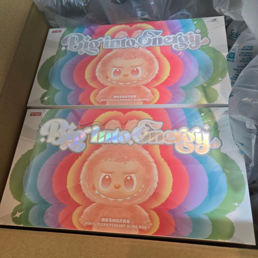 LABUBU Big into Energy 新品未開封 2box ポップマート