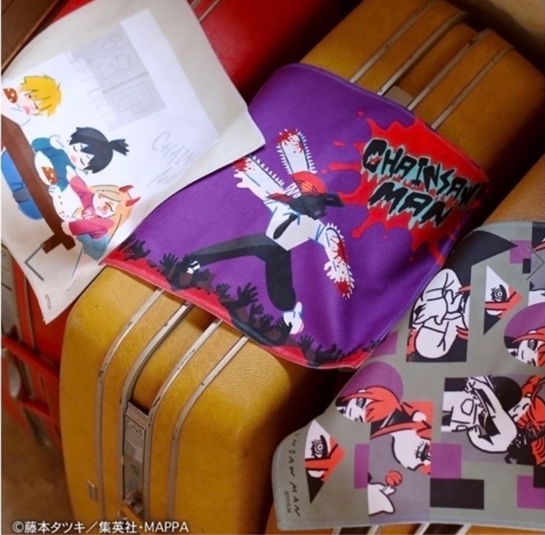 【タオル３枚セット】チェンソーマン　もっちりハンドタオル　※ラスト1セット　公式