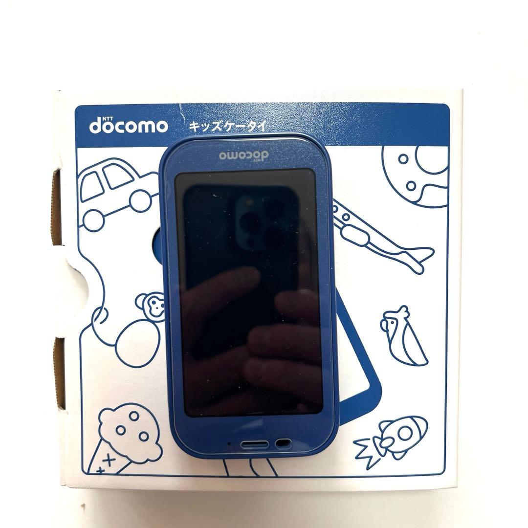 【未使用】キッズ携帯docomo SH-03M ブルー