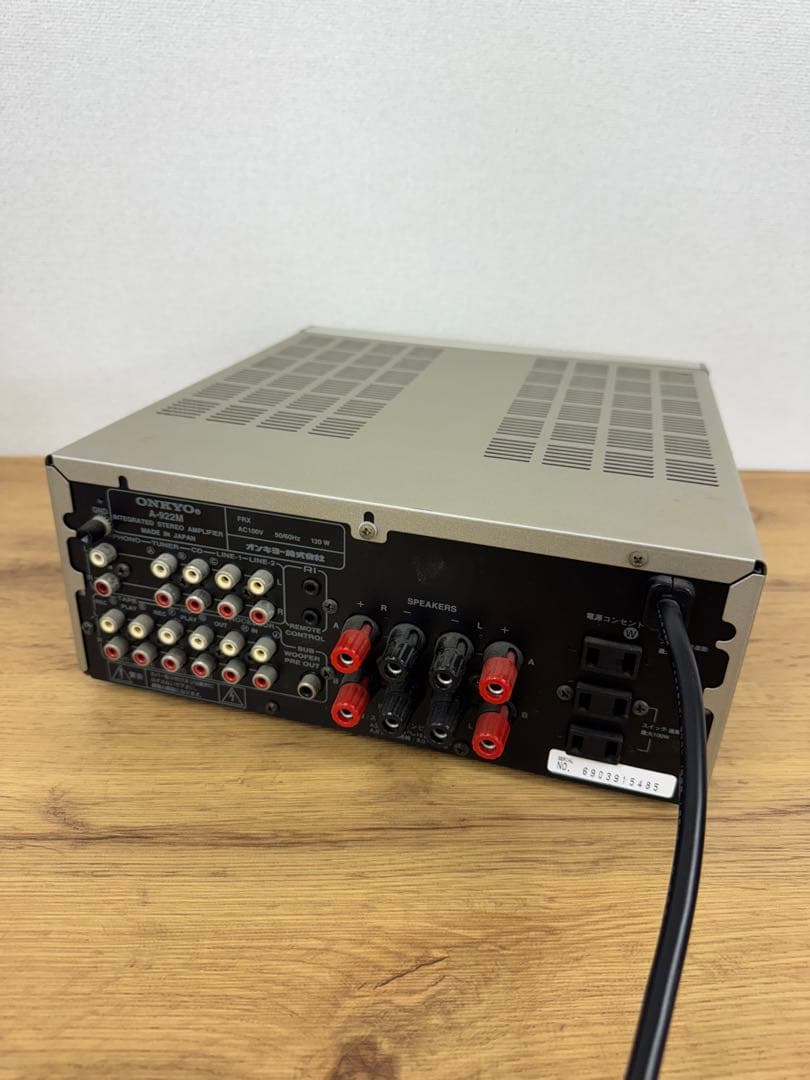 動作品 ONKYO A-922M プリメインアンプ