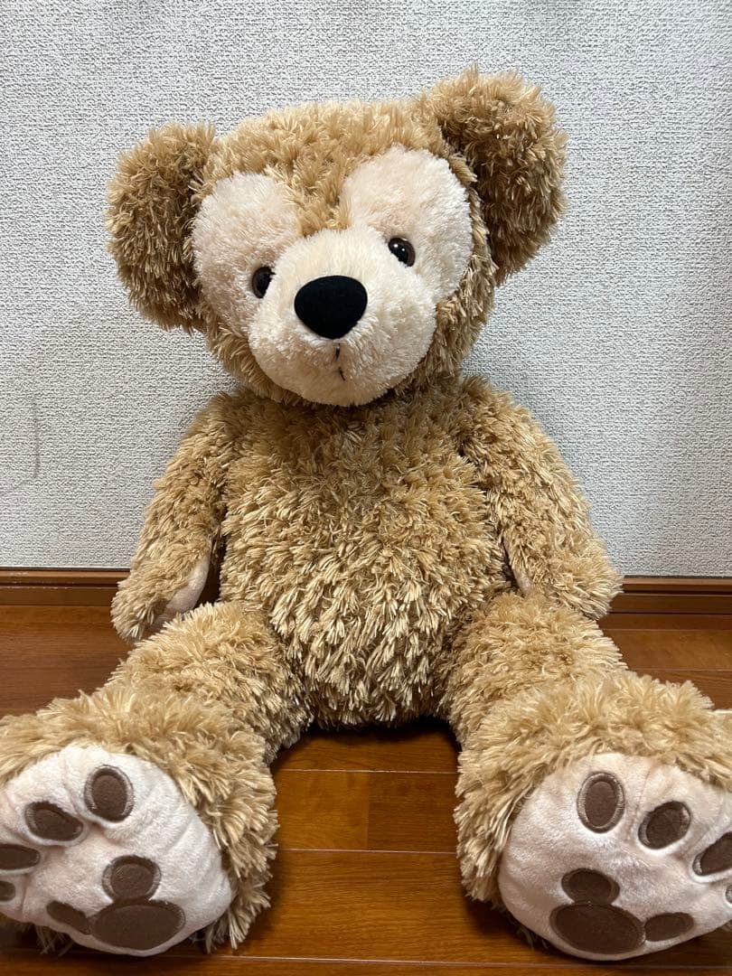 最終SALE❣️ディズニーシー　ダッフィー　大　(全長　約70㎝超) 美品