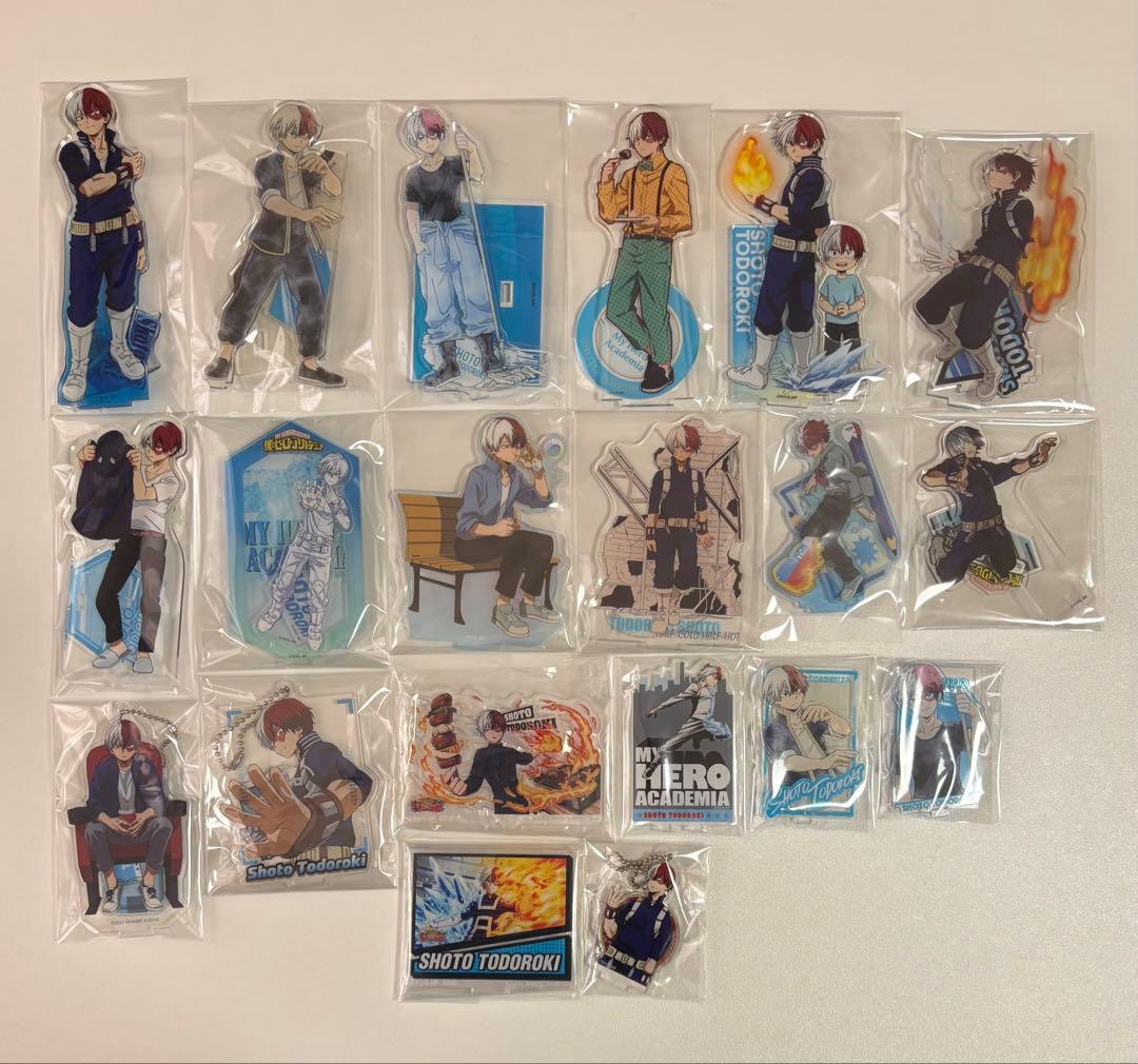 僕のヒーローアカデミア 轟焦凍 アクリルスタンド 32点セット