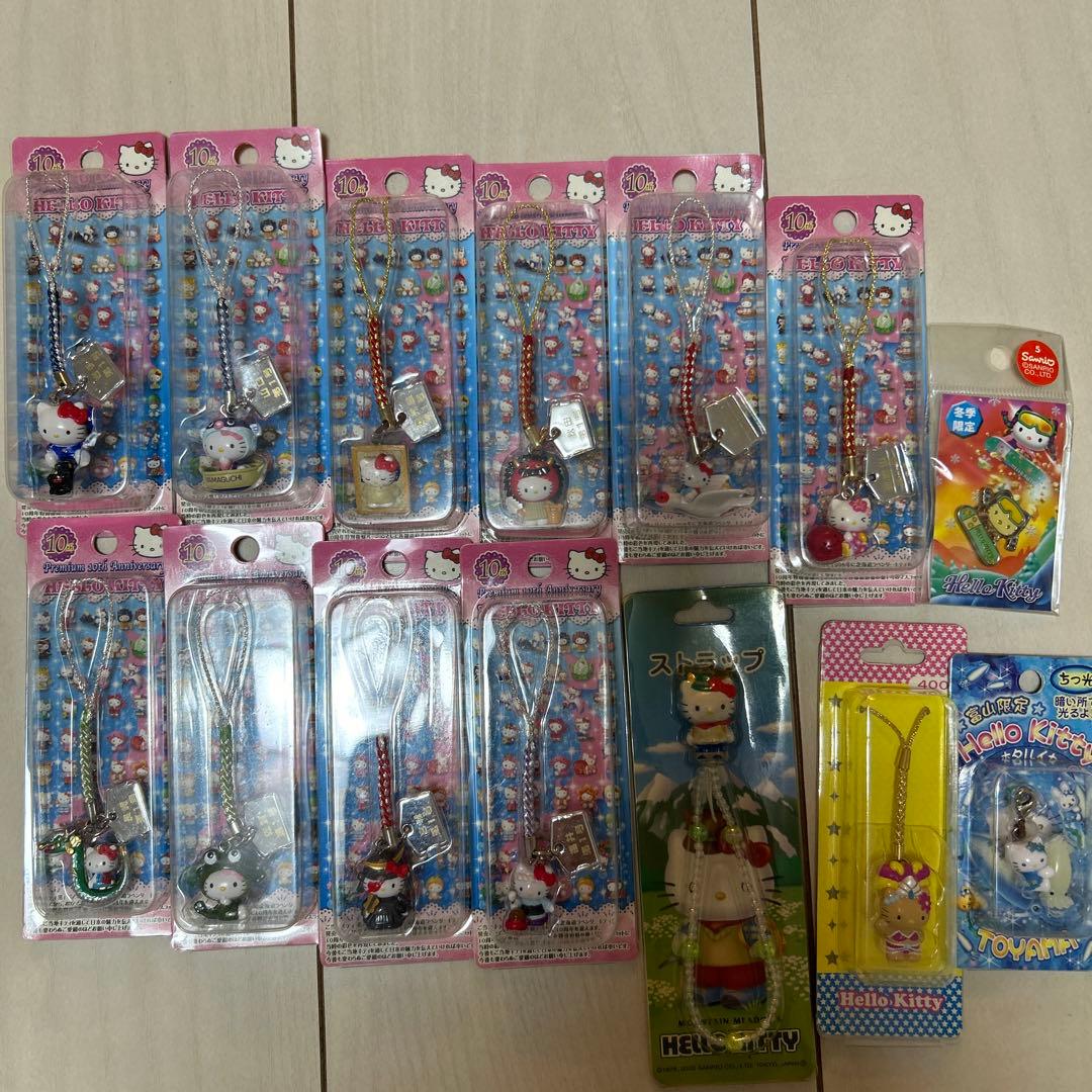 レア多数！！根付けキティ　271個セット