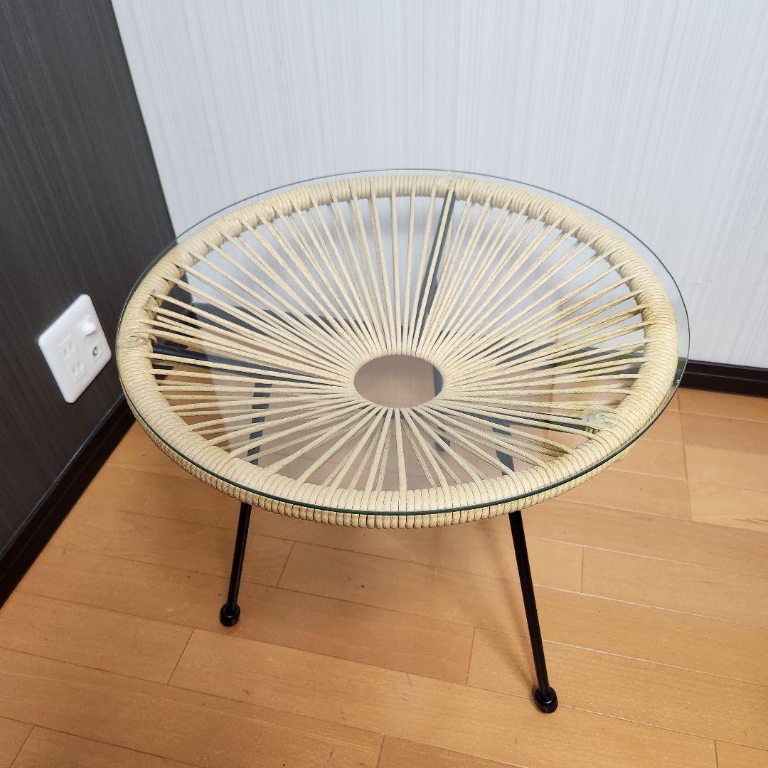 【廃盤♪希少♪】アカプルコ ネイチャー　サイドテーブル