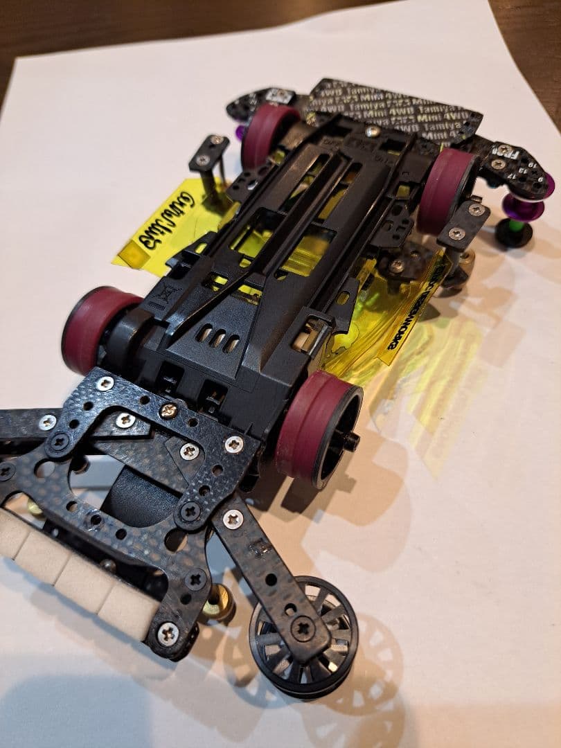 ☆お年玉価格 ミニ四駆 完成品　VZシャーシ 純正加工品