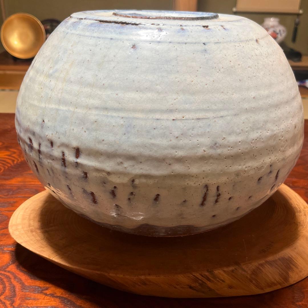 萩焼　壺　花瓶　花器　窯