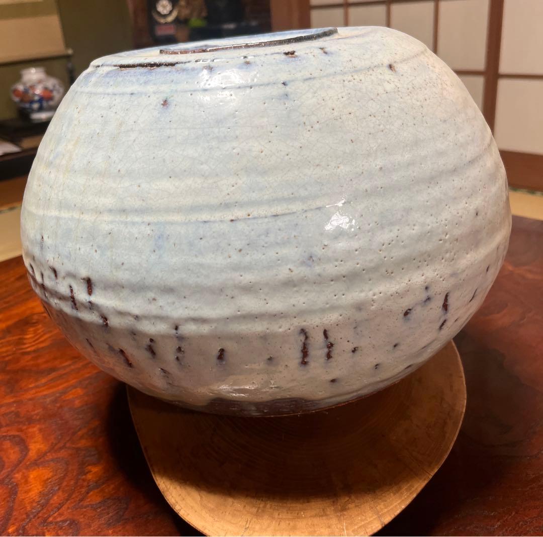 萩焼　壺　花瓶　花器　窯