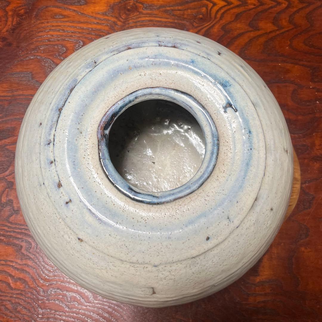 萩焼　壺　花瓶　花器　窯