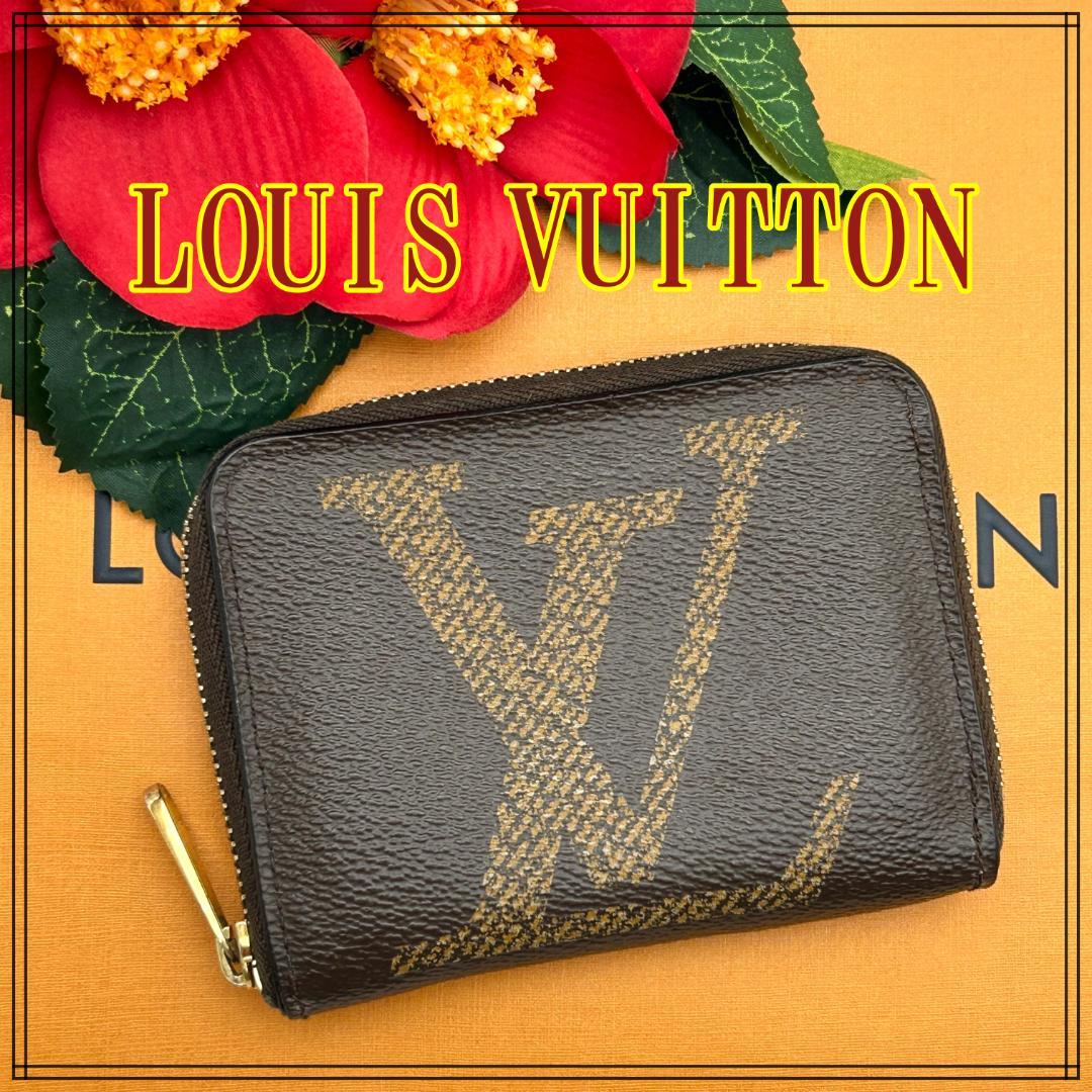 ★極美品★　ルイヴィトン　モノグラム　ジャイアント　ジッピーパース