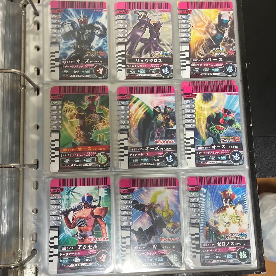 【個別可 】ガンバライド プロモ カードセット約120枚 仮面ライダー