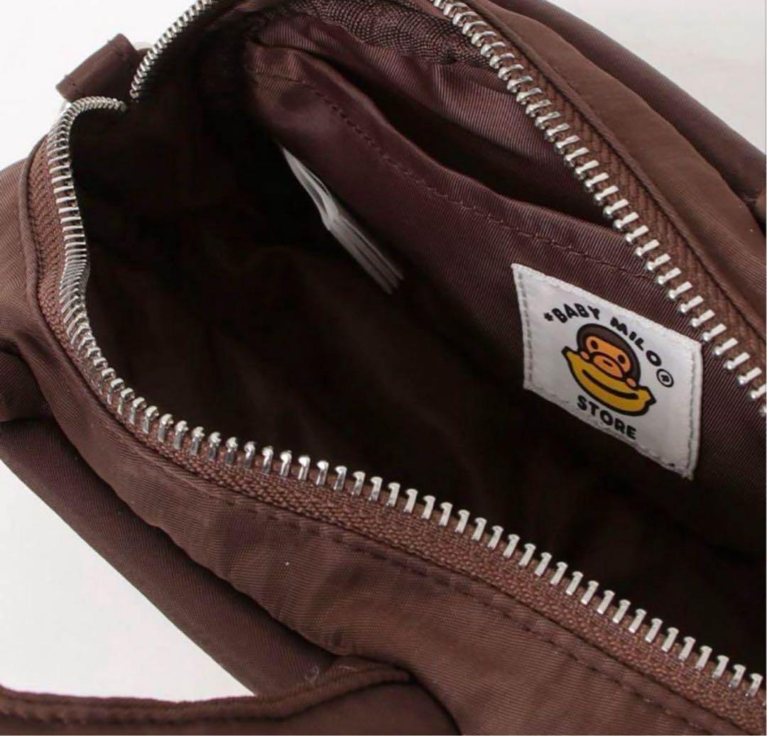 バッグ BAPE BABY MILO SMALL CROSS BAG