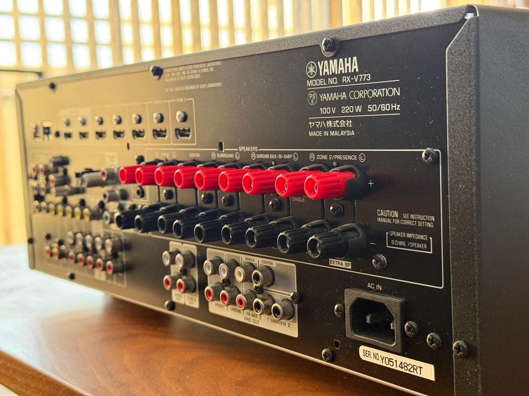 YAMAHA RX-V773 AVアンプ