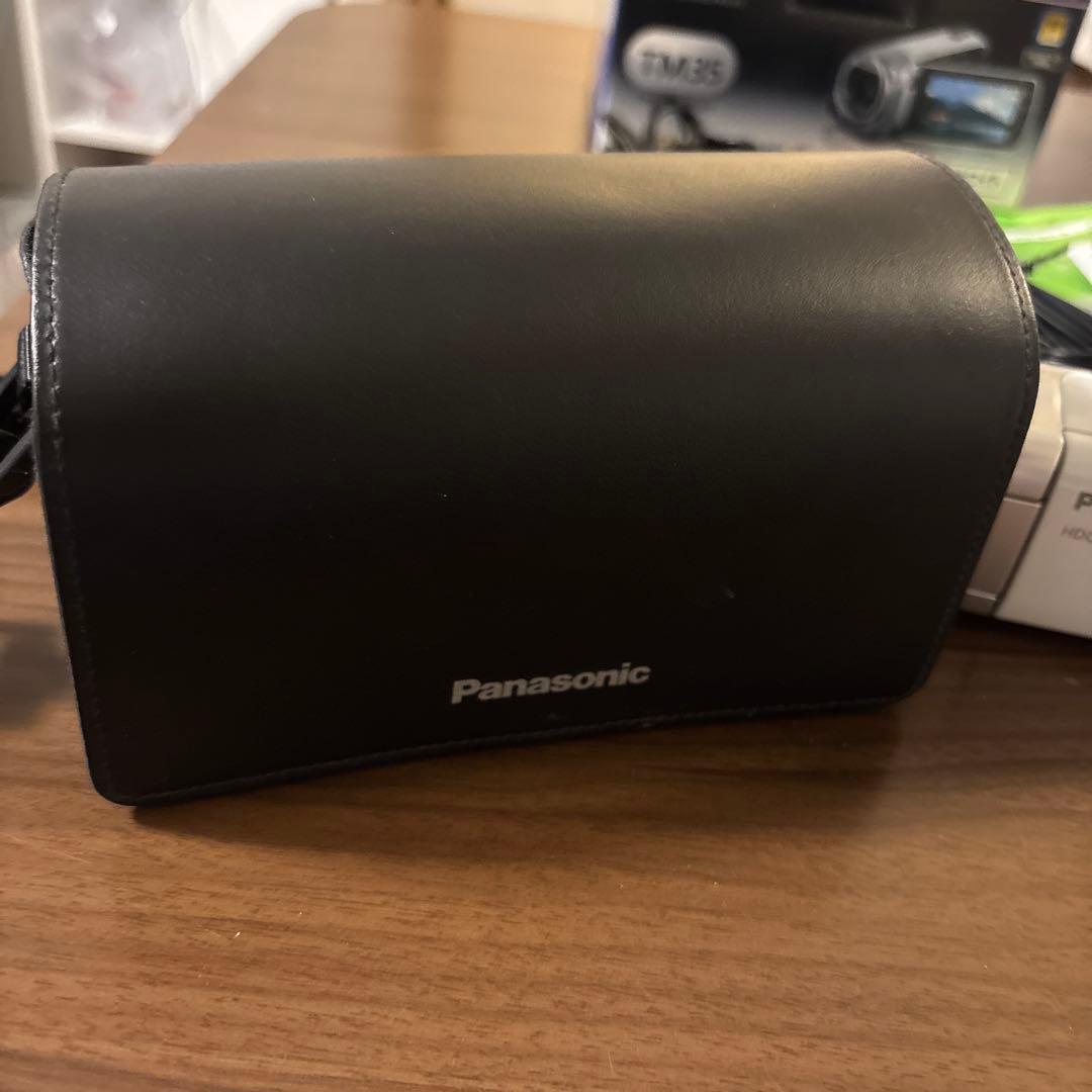 Panasonic HDC-TM35 ビデオカメラ 純正ケース付