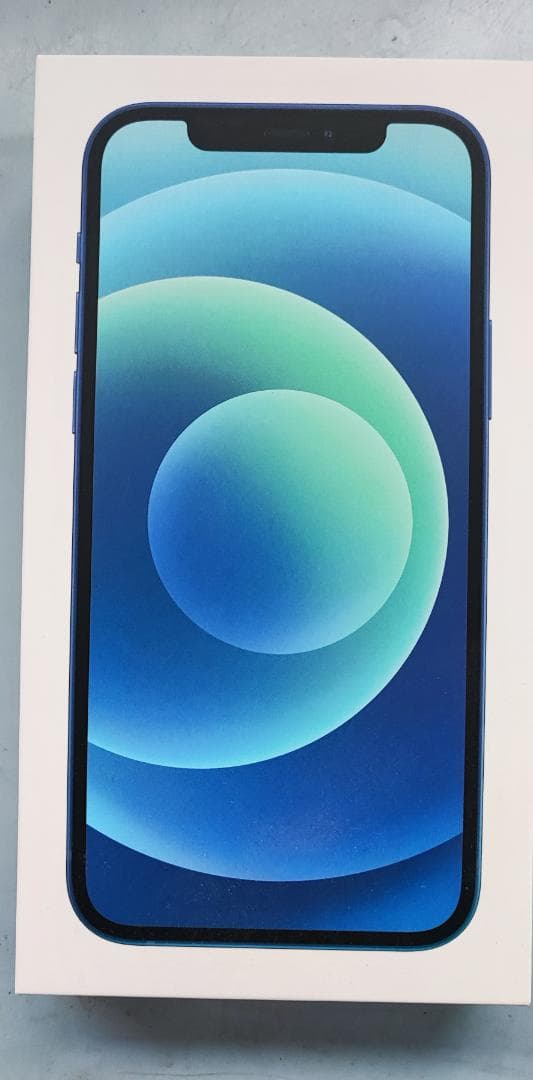 iPhone12　256GB　ブルー　付属品一部未使用！！