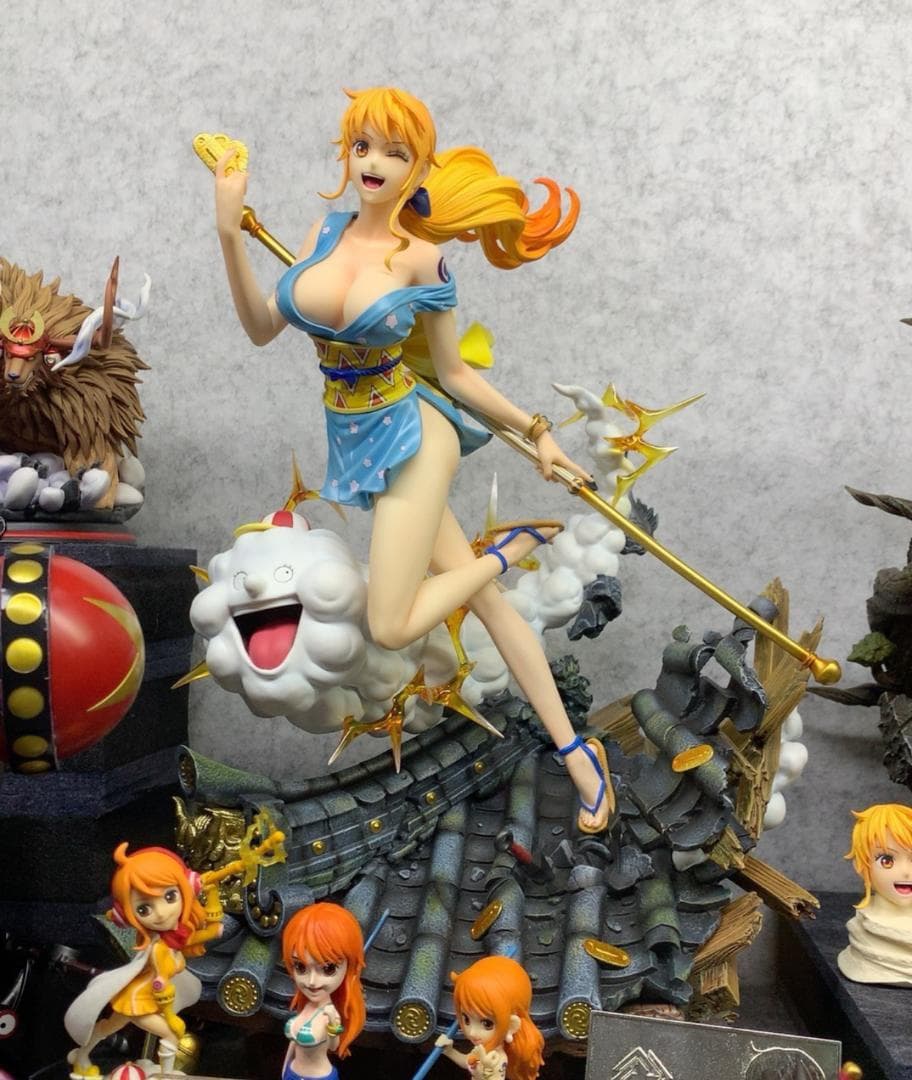 ONE PIECE ナミ（NAMI） 樹脂 1/5 彫刻 フィギュア