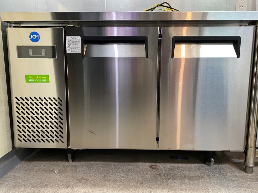 業務用ヨコ型2ドア冷蔵庫 JCM　JCMR-1245T 150L
