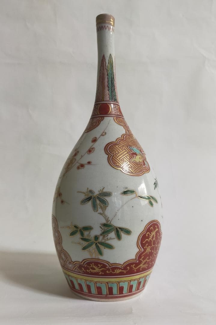 九谷焼御神酒徳利松竹梅初春