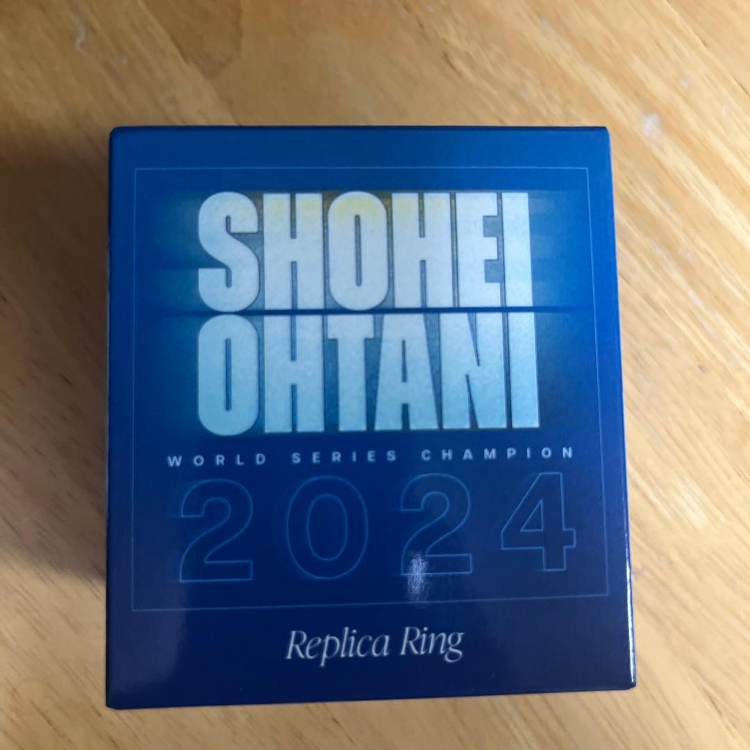 大谷翔平2024年ワールドシリーズチャンピオンリング