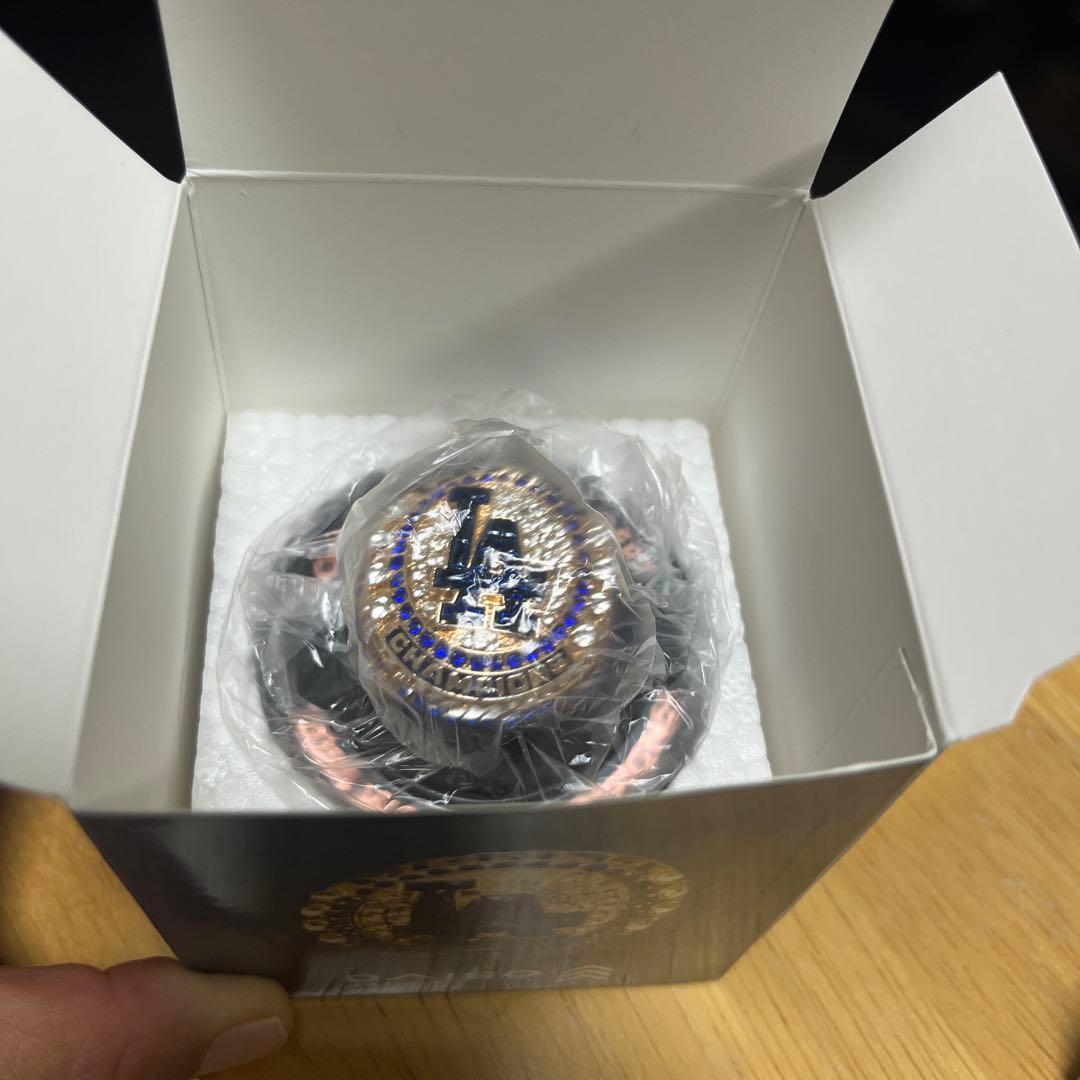 大谷翔平2024年ワールドシリーズチャンピオンリング