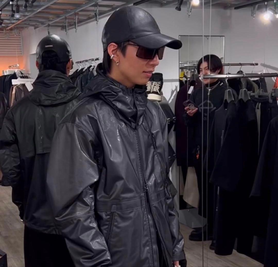 【prasthana】BAUHAUS CAP JAPAN CALF/SV925