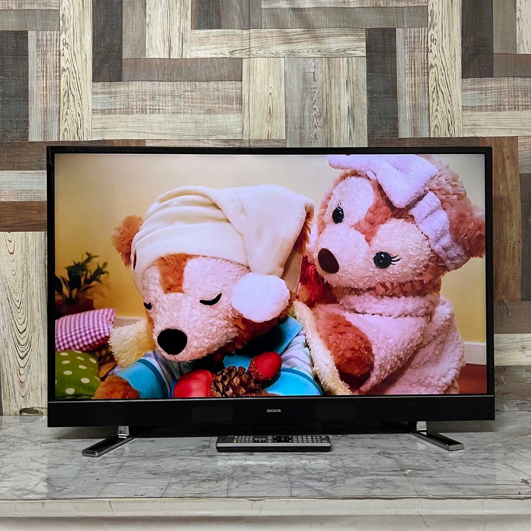 即日受渡❣️全国送料込AIWA 液晶テレビ 43V型 4K液晶テレビ 見ながら録画