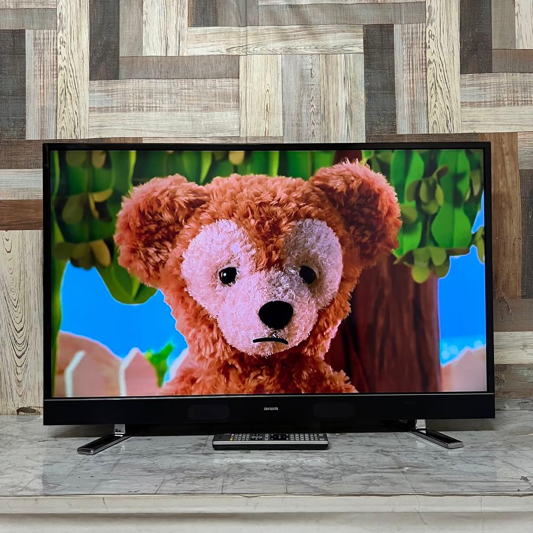 即日受渡❣️全国送料込AIWA 液晶テレビ 43V型 4K液晶テレビ 見ながら録画