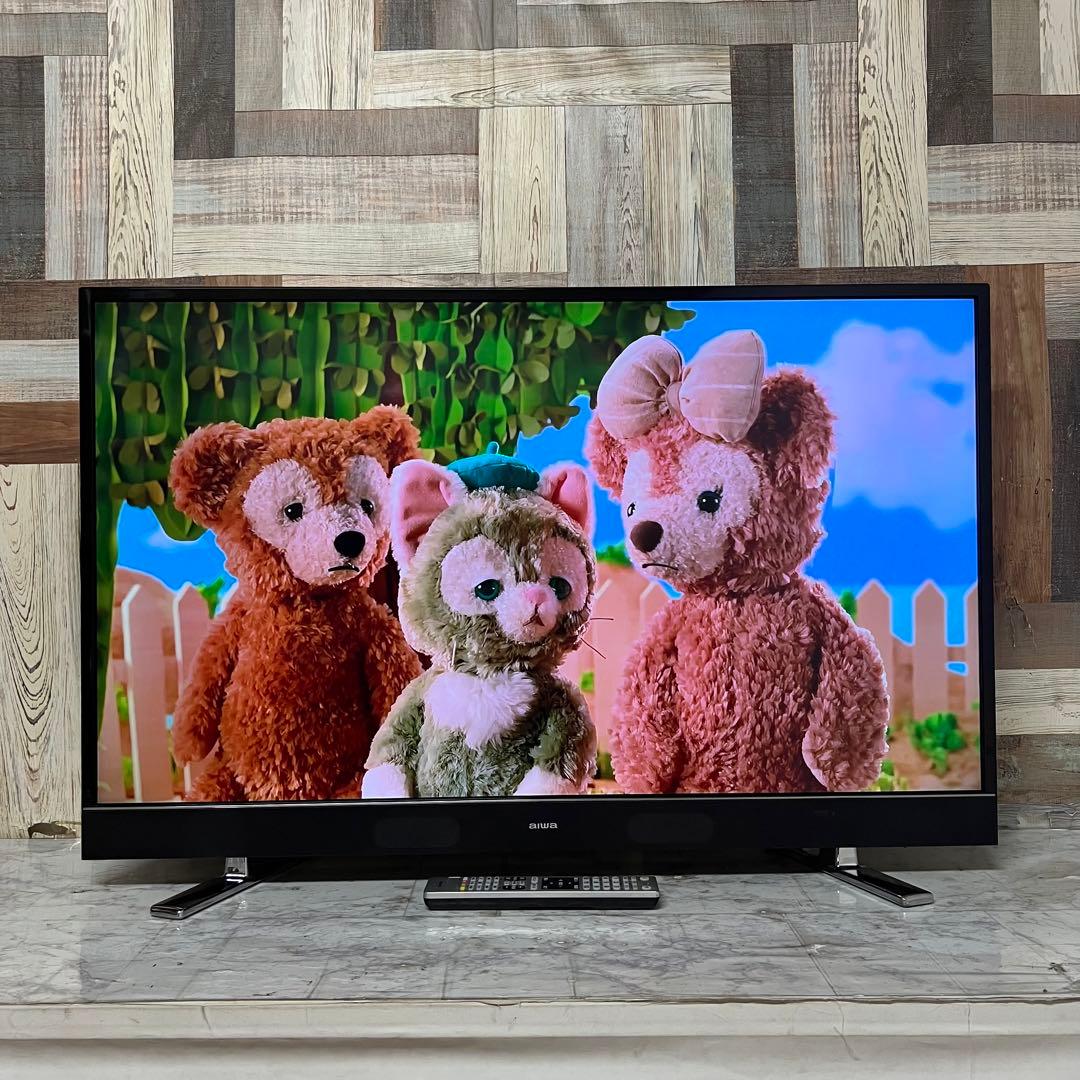 即日受渡❣️全国送料込AIWA 液晶テレビ 43V型 4K液晶テレビ 見ながら録画