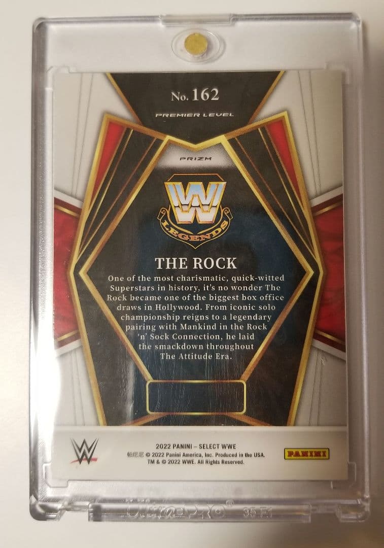 ザロック The Rock 22 PANINI SELECT WWE zebra