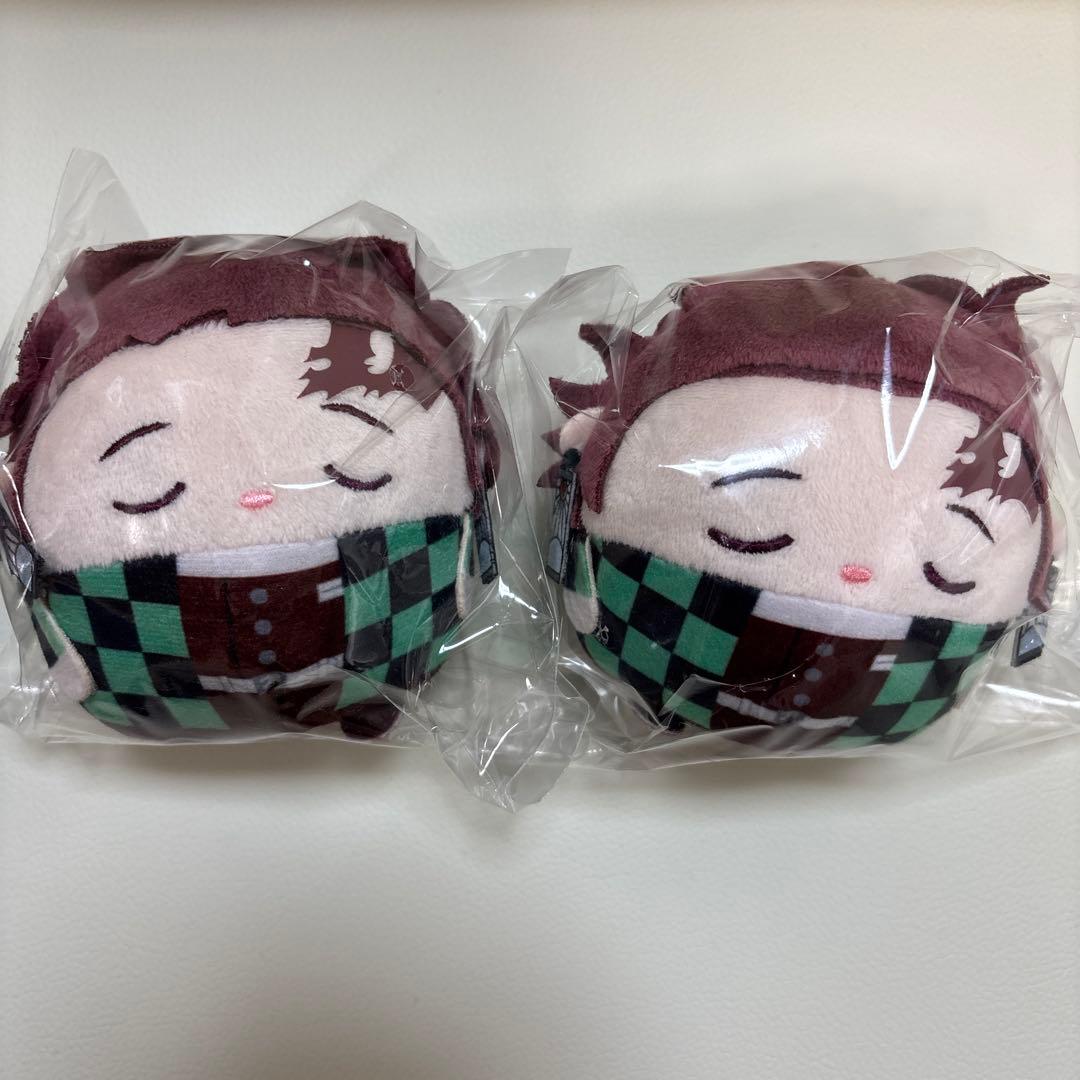 鬼滅の刃 ぬいぐるみ ふわコロりん　6 竈門炭治郎　すやすや　特典　2点