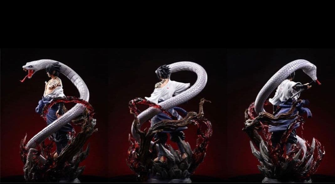 サスケ 原色蛇 ナルト NARUTO フィギュア ガレージキット