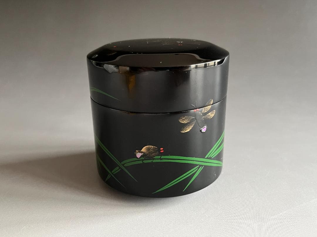 即中斎好写　蛍早苗　雪吹　幸斎作　茶道具　表千家　薄茶器