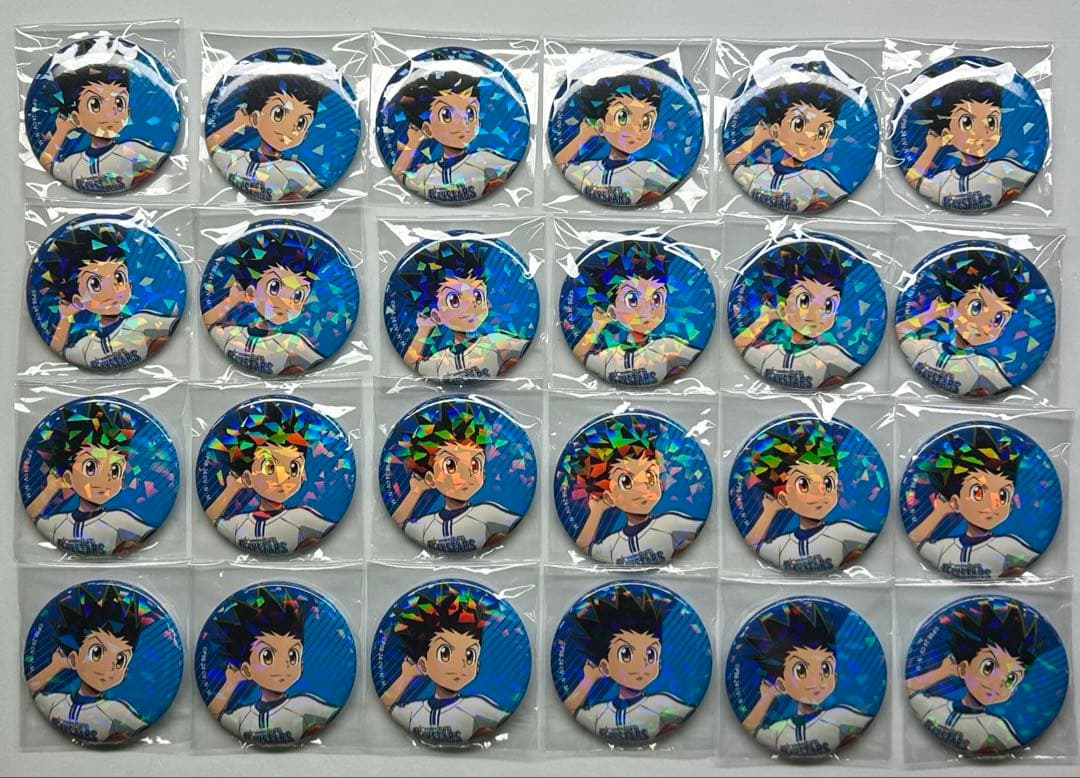 HUNTER × HUNTER 球団 コラボ　缶バッジ　ゴン　24個セット