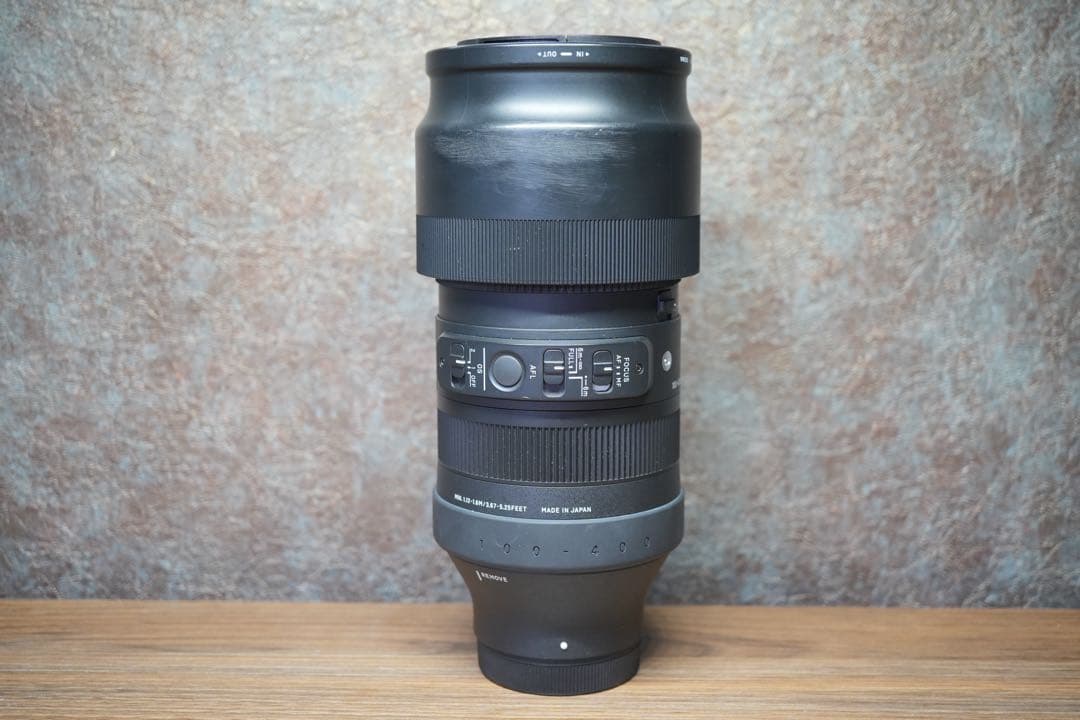 SIGMA 100-400mm F5-6.3ソニー Eマウント