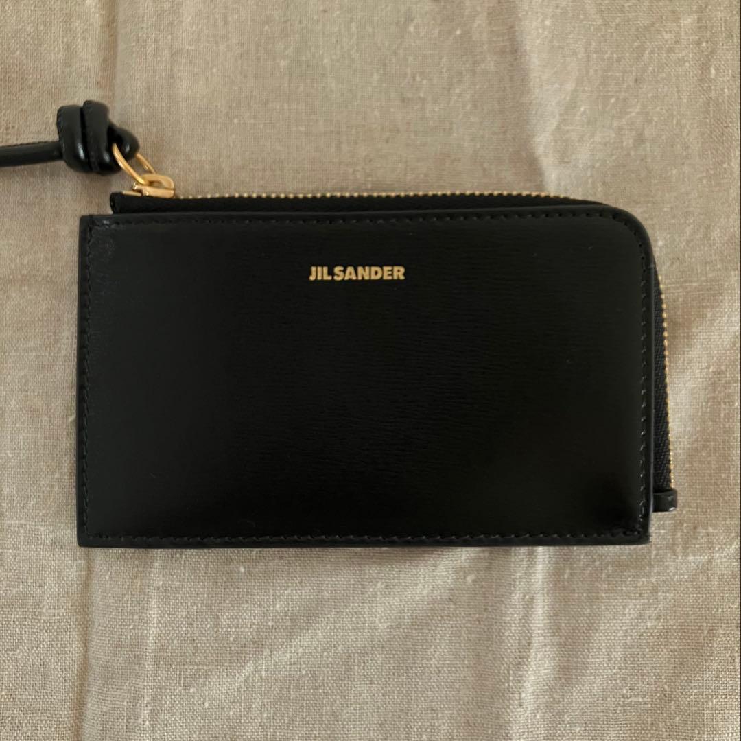 （年内で削除）新品未使用JIL SANDER ケース 財布 ブラック