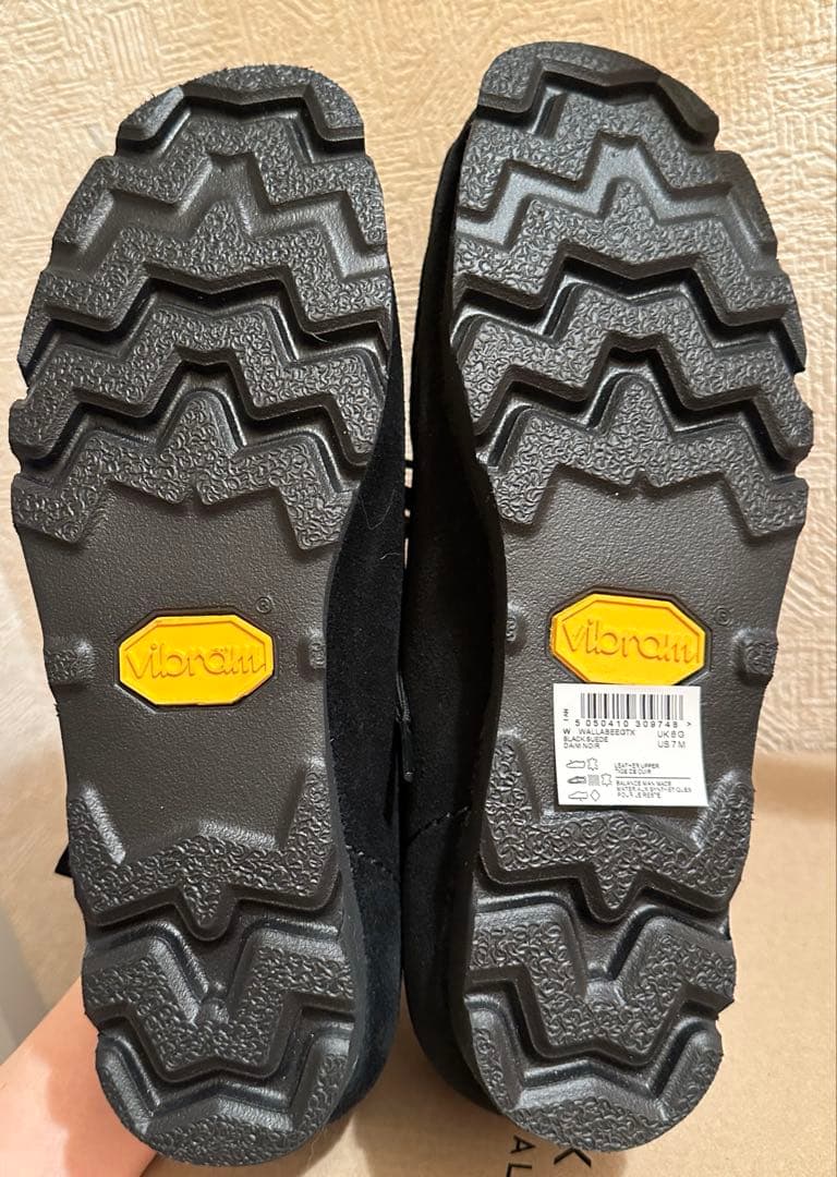 靴 CLARKS WALLABEE GTX UK6