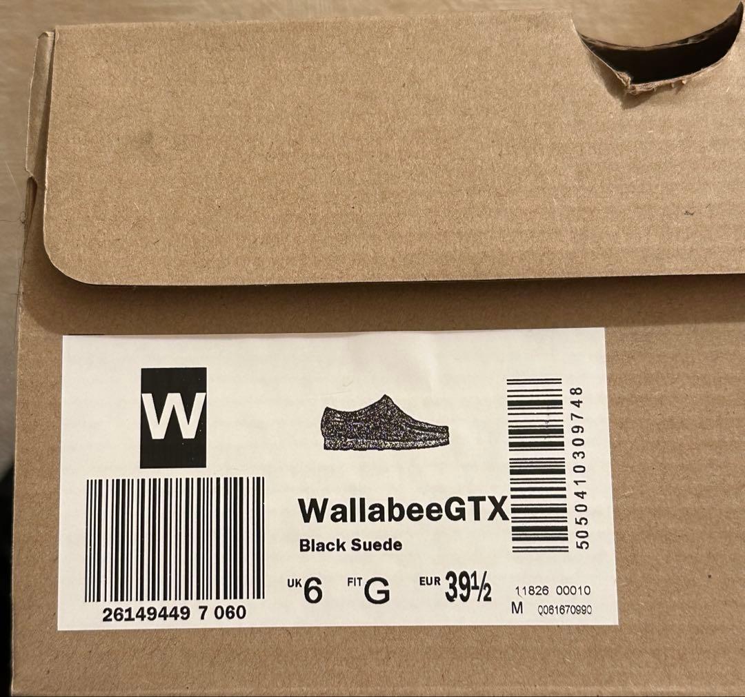 靴 CLARKS WALLABEE GTX UK6