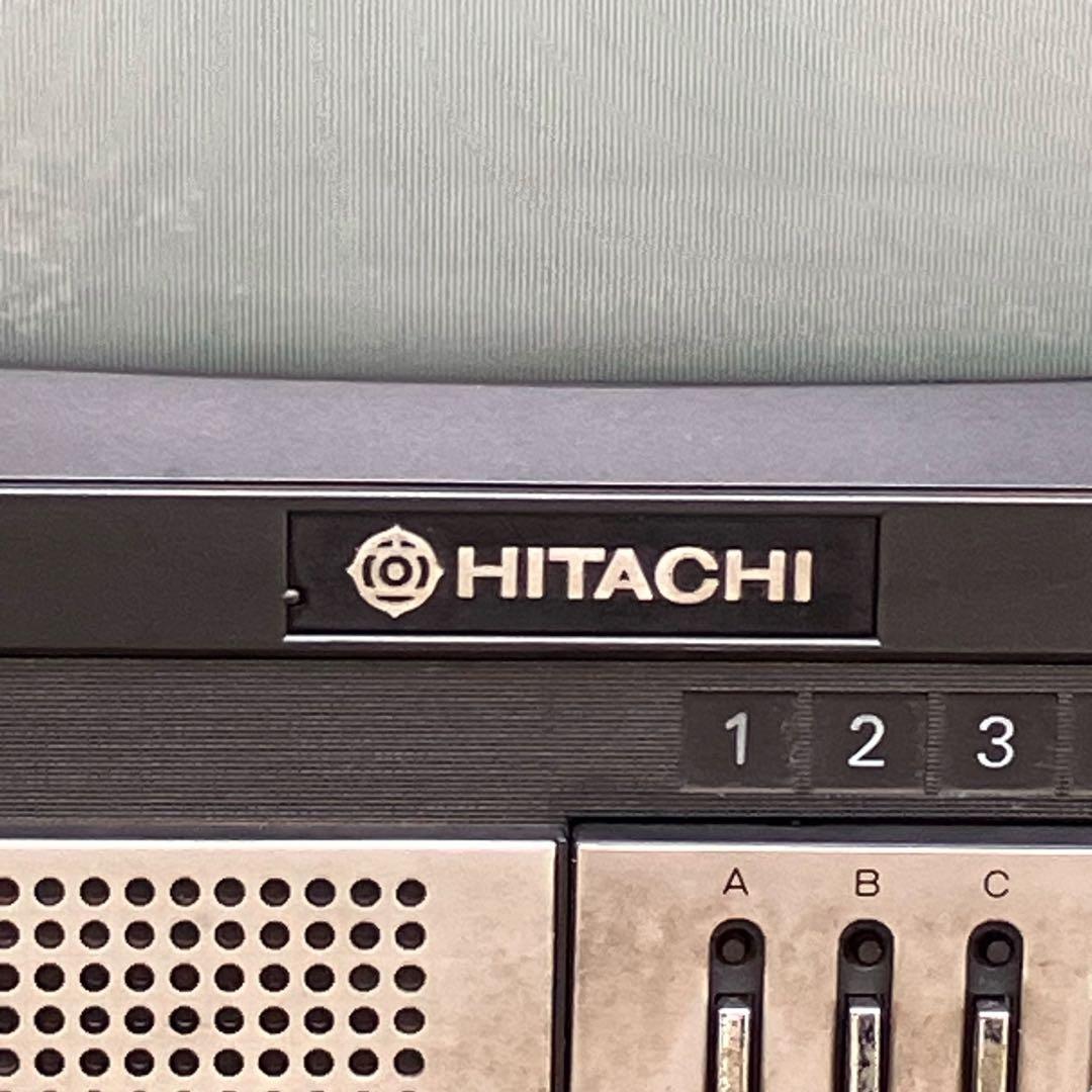 【昭和レトロ】日立 ブラウン管テレビ C14-410 14インチ レトロゲーム