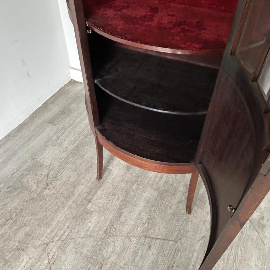 イギリス アンティーク家具 ディスプレイ キャビネット 1930年頃 776A