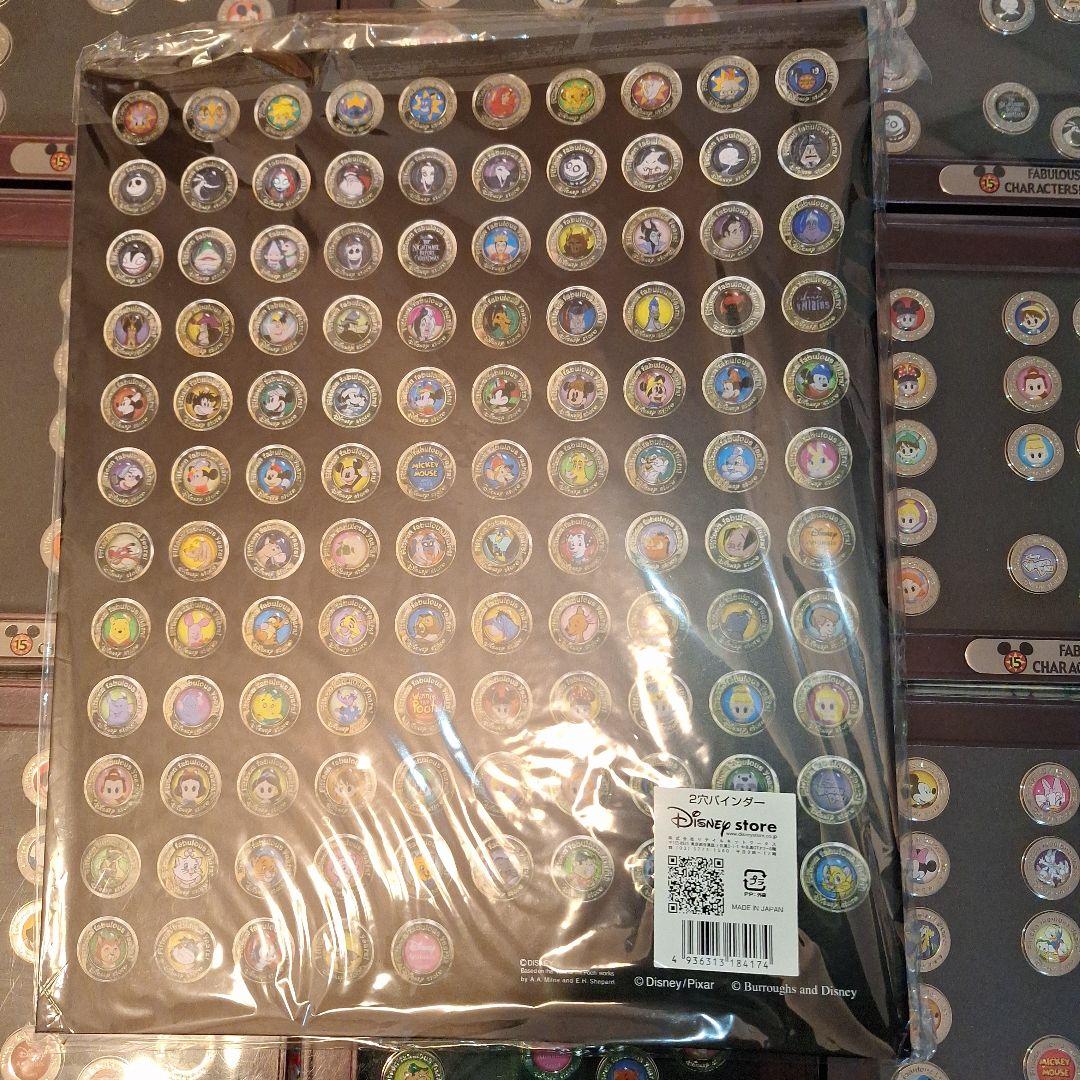 レア　ディズニーストア　コレクタブルカフスボタン　フルセット