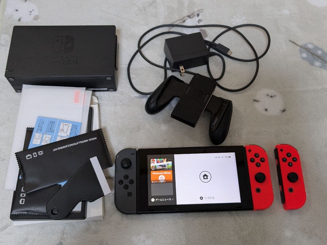 Nintendo Switch 本体 付属品 保護フィルム